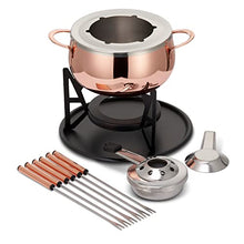 Load image into Gallery viewer, Copper Fondue Set | 6 People 
