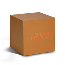 Load image into Gallery viewer, Copper Cube Clock | Alarm Clock | LED Dim light | Time, Date, Temperature | Gingko
