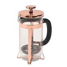 Load image into Gallery viewer, French Press Coffee Maker | 350ml | Copper Rose-Gold 
