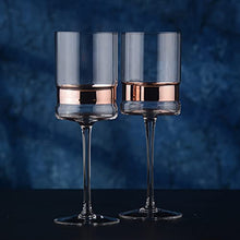 Load image into Gallery viewer, Set Of 2 Wine Glasses | Copper | Gift Idea
