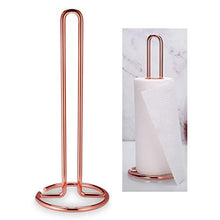 Load image into Gallery viewer, Copper Metal Kitchen Roll Holder
