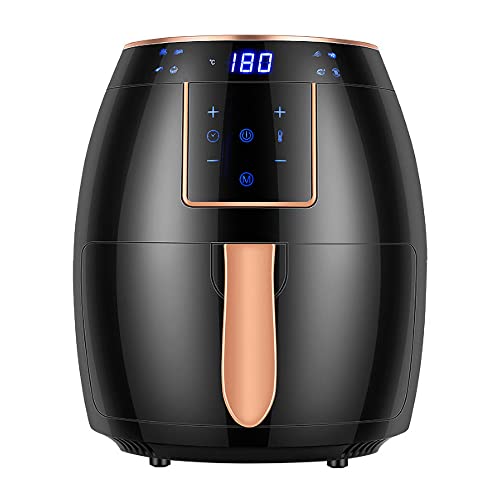 Andoer | Air Fryer | 5.5L | 1300W | Black & Copper 