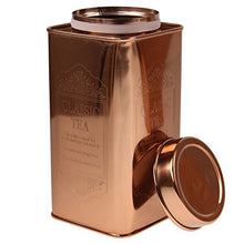 Load image into Gallery viewer, Copper Coloured Tea Canister 
