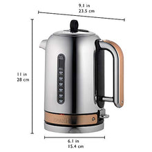 Load image into Gallery viewer, Dualit Copper &amp; Stainless Steel Kettle | Quality Assured
