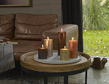 Load image into Gallery viewer, Non Drip Copper Candles | Pillar Candles 
