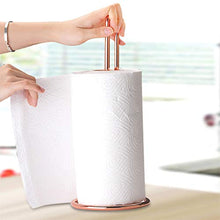 Load image into Gallery viewer, Shiny Copper Kitchen Roll Holder 
