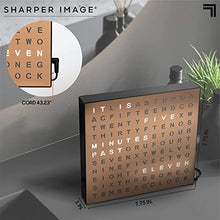 Load image into Gallery viewer, Copper Finish Wall Clock | Word Clock 
