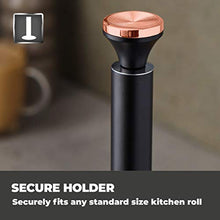 Load image into Gallery viewer, Copper &amp; Black Kitchen Roll Holder | Tower 
