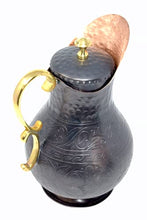 Load image into Gallery viewer, Black &amp; Copper Intricate Water Jug | 2100ml 
