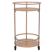 Load image into Gallery viewer, Drinks Trolley | Copper | Rose Gold | On Wheels 
