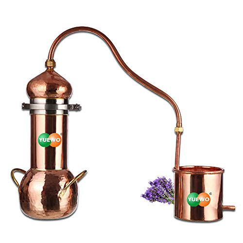 3L Pure Copper Alembic Still | Moonshine Still | Alcohol Distiller | Home Brew 