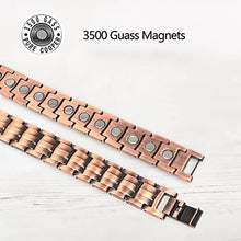 Load image into Gallery viewer, Copper Bracelet For Men | Magnets 
