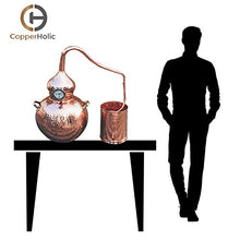 Load image into Gallery viewer, Copperholic | Pure Copper Alembic Still 
