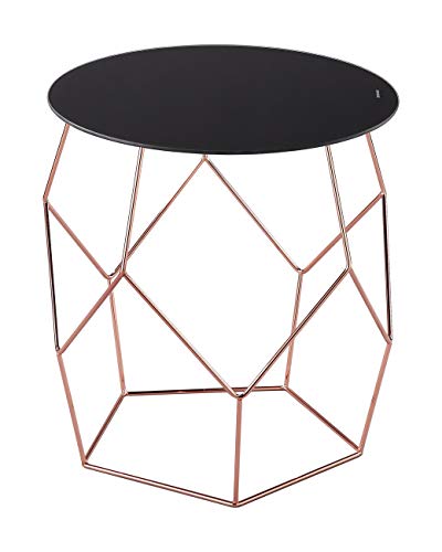 Copper & Black | Origami Side Table | 42 x 46 x 46 cm | Aspect 