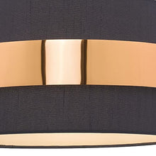 Load image into Gallery viewer, Copper &amp; Navy Pendant Lampshade 
