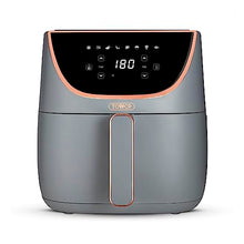 Load image into Gallery viewer, Tower | Vortx Air Fryer With Digital Control Panel | 1700W | 6L | Grey &amp; Copper |  T17127GRY
