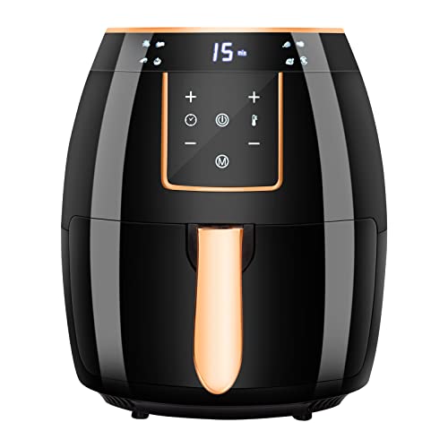Black & Copper Air Fryer | 5.5L | 1300W | Yensong