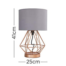 Load image into Gallery viewer, Copper Table Lamp 
