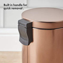 Load image into Gallery viewer, Copper/ Rose-Gold Pedal Bin | 5 Litres
