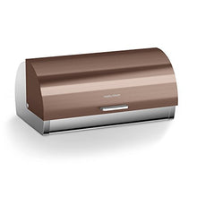 Load image into Gallery viewer, Morphy Richards | Copper Bread Bin | Accents Roll Top | Stainless Steel | 23 x 38.5 x 18.5cm

