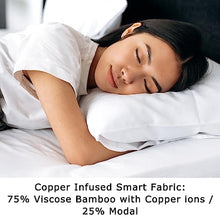 Load image into Gallery viewer, Copper Bamboo Pillowcase | Anti- Acne, Anti- Aging 
