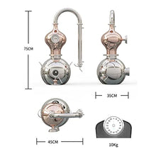 Load image into Gallery viewer, 15L Home Brewing Still | Copper Moonshine Still 
