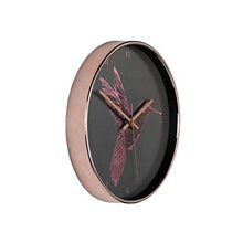 Load image into Gallery viewer, Copper Wall Clock | Featuring Hummingbird Design
