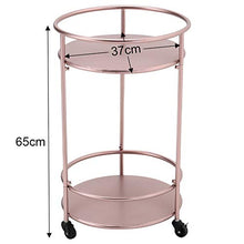 Load image into Gallery viewer, Copper Trolley | 2 Tier | Drinks Trolley 
