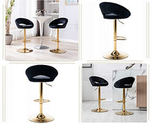 Load image into Gallery viewer, Swivel Bar Stools | Copper &amp; Black 
