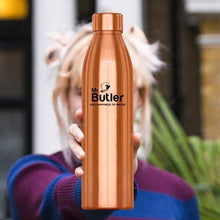 Load image into Gallery viewer, Copper Water Bottle | Mr Butler 
