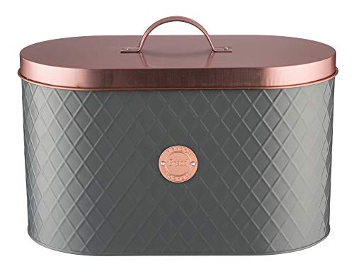 Grey & Copper Bread Bin | Henrik Collection | Typhoon