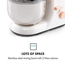 Load image into Gallery viewer, Large Capacity White &amp; Copper Food Processor 

