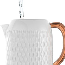 Load image into Gallery viewer, Breville | Curve | Electric Kettle | White &amp; Copper 

