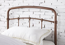 Load image into Gallery viewer, Copper Bed Frame With Footboard &amp; Headboard
