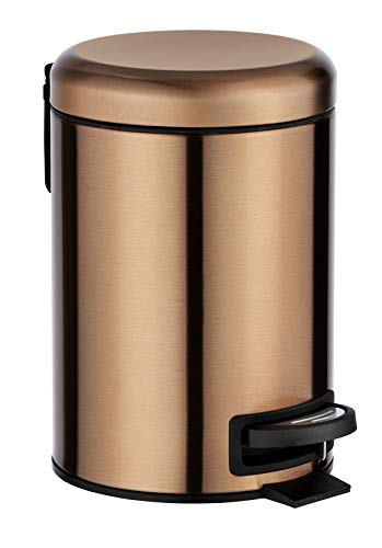 Copper Bin | 3 Litre | Stainless Steel | 17 x 25 x 22,5 cm | Anti- Fingerprint | Wenko