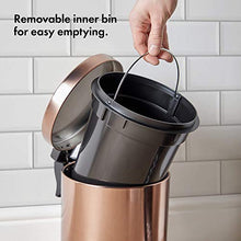 Load image into Gallery viewer, Copper Pedal Bin | 5L | For Bathrooms, Bedrooms, Kitchens 
