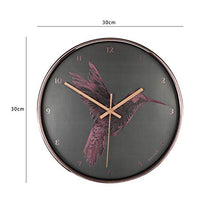 Load image into Gallery viewer, Copper Wall Clock | Striking Hummingbird Design

