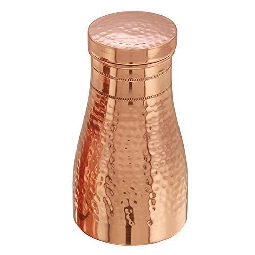 100% Pure Copper Water Bottle Jug | 1L | Whitefox