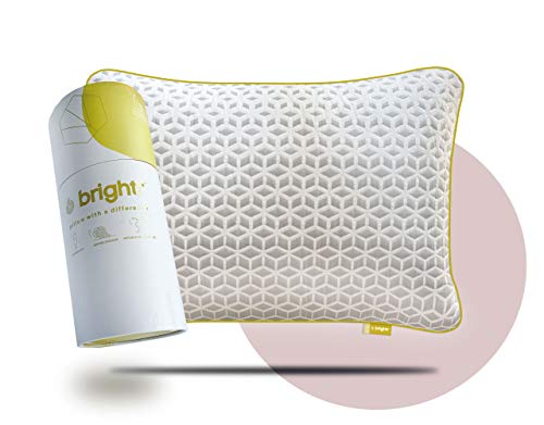 Brightr ® Memory Foam Pillow | Copper Hypo-Allergenic Pillowcase | Good For Neck & Shoulder Pains