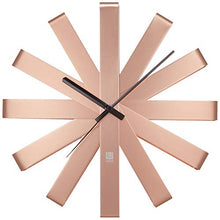 Load image into Gallery viewer, Umbra | Ribbon Wall Clock | Copper
