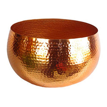 Load image into Gallery viewer, Copper Hammered Metal Bowl | 32 x 20cm
