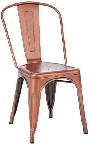 Copper Chairs | Set Of 2 | Metallic Finish | Lo+ DeModa