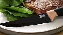 Load image into Gallery viewer, Black Coated Blade | Copper Bolster Steak Knife Set
