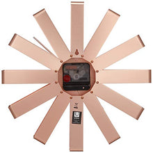 Load image into Gallery viewer, Copper Ribbon Wall Clock | Umbra 
