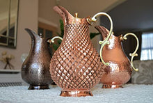 Load image into Gallery viewer, Copper Water Jug | 100% Pure Copper | Textured
