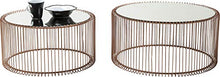 Load image into Gallery viewer, Copper Coffee Tables | Steel | Set Of 2
