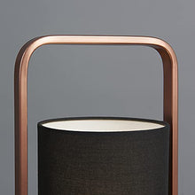 Load image into Gallery viewer, Copper &amp; Black Table Lamp | MiniSun 
