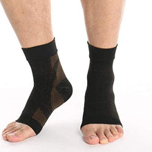 Load image into Gallery viewer, Copper Compression Socks | Foot Care Sleeve | Men &amp; Women | Ankle and Arch Support | Fittoo
