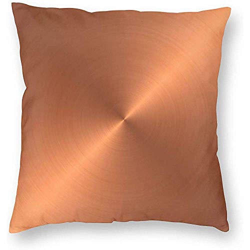 Copper Cushion Cover | Decorative Square Cushion 