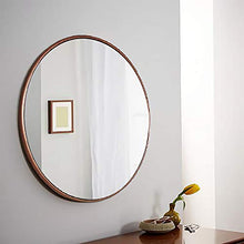 Load image into Gallery viewer, Copper Round Wall Mirror | 58.5cm 
